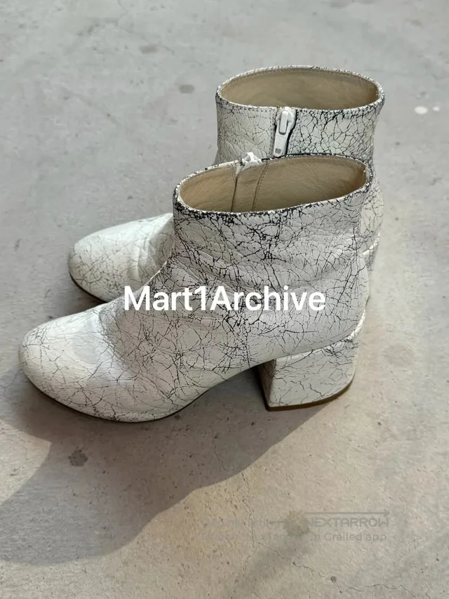 Maison Margiela Mm6 Boots Size 37.5|I in white from Grailed