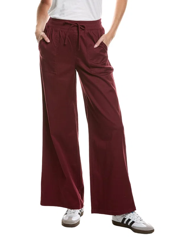 Splendid Wide Leg Twill Pant, image 1 of 1 from Rue La La