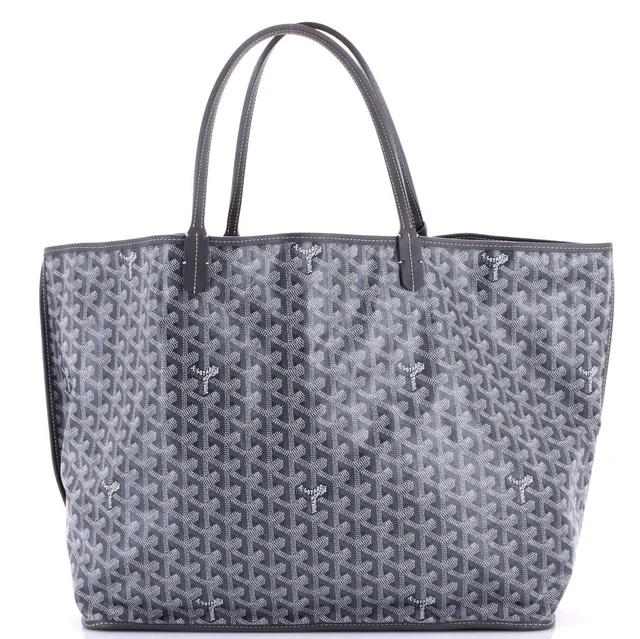 Goyard Gm Anjou Reversible Tote Coated Canvas in gray Coated canvas from Poshmark