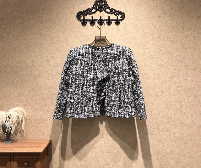 Chanel Rooftop Collection Runway Colored Tweed Jacket / Size 36 / Brand New / 42612 in Tweed from Luxury Promise