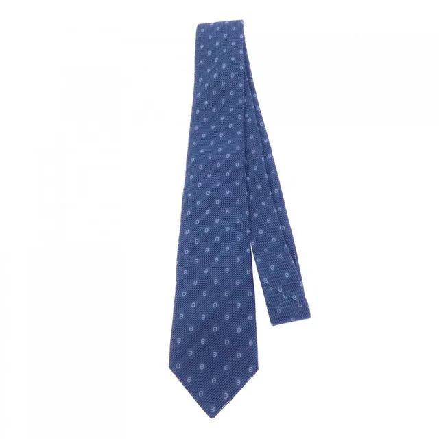 Hermès Necktie Tie Ties Navy in Navy from The Reluxe