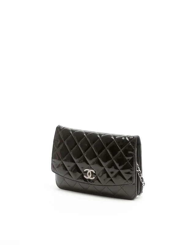 Chanel Brilliant CC Patent Wallet On Chain Bag in Patent leather from A Retro Tale, photo 2 of 10
