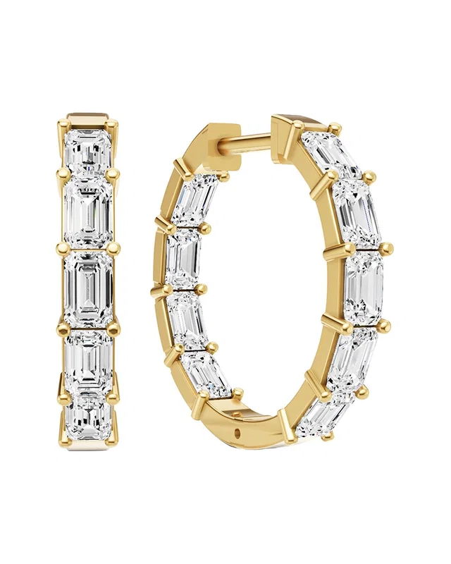 Lab Grown Diamonds 14K 2.00 ct. tw. Lab-Grown Diamond Earrings, image 1 of 1 from Rue La La