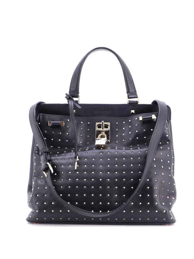 Valentino Garavani Joy Lock Top Handle #281291v61b in black Leather from Poshmark