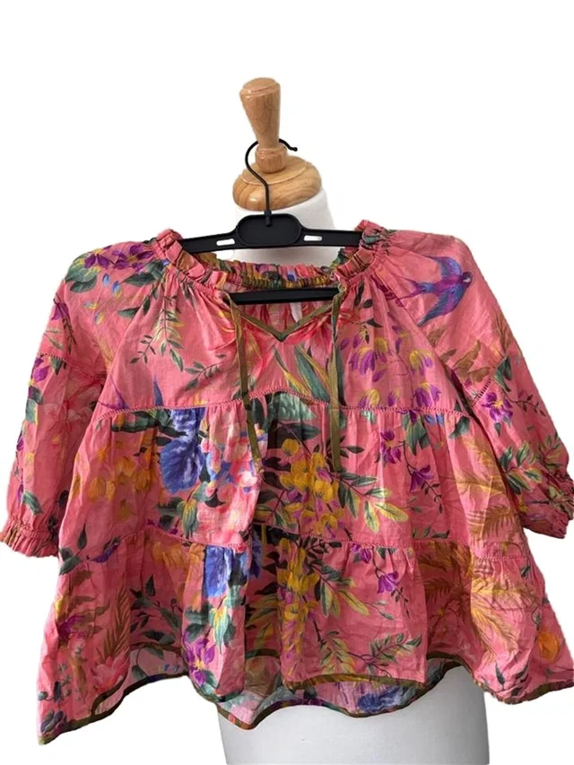 Zimmermann Girls dress 100% cotton multi-coloured Size: 3-6 months in Multi-coloured from Oxfam Online Shop