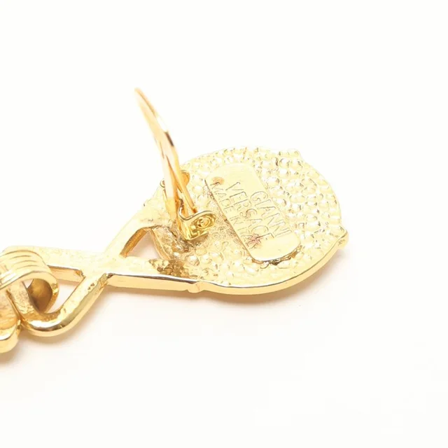Versace Medusa Clip-on Earrings from A Retro Tale, photo 3 of 3