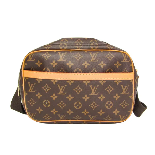 Louis Vuitton Reporter PM M45254 Women's Shoulder Bag Brown in Brown Monogram from Elady