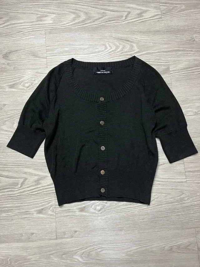 Vintage Ad1990 Tricot Comme Des Garcons Knit Sweater in black from Grailed