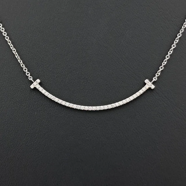 Tiffany True Diamond Tie Necklace (Small) from GUGUS