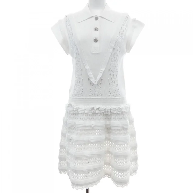 Chanel Dress White in White from The Reluxe