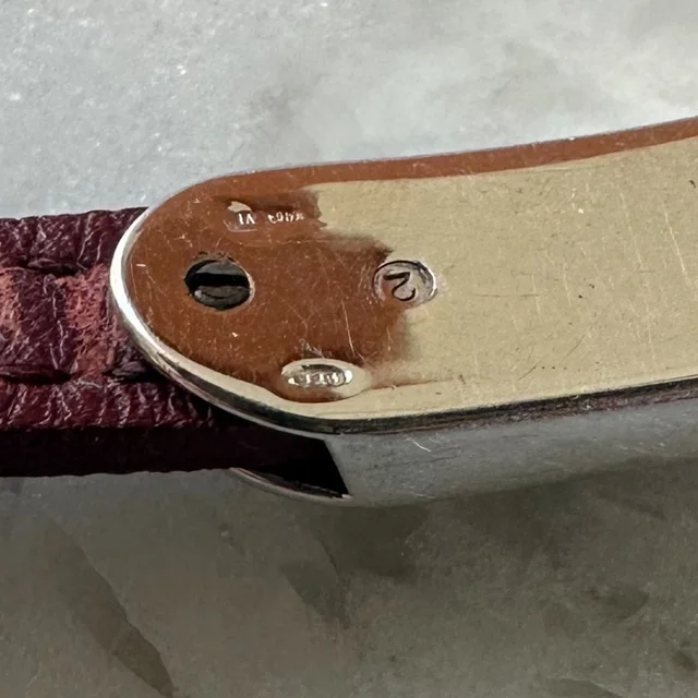 Tod's Burgundy Leather & Sterling Silver Wraparound Bracelet in silver|red|gray Leather from Poshmark, photo 13 of 13