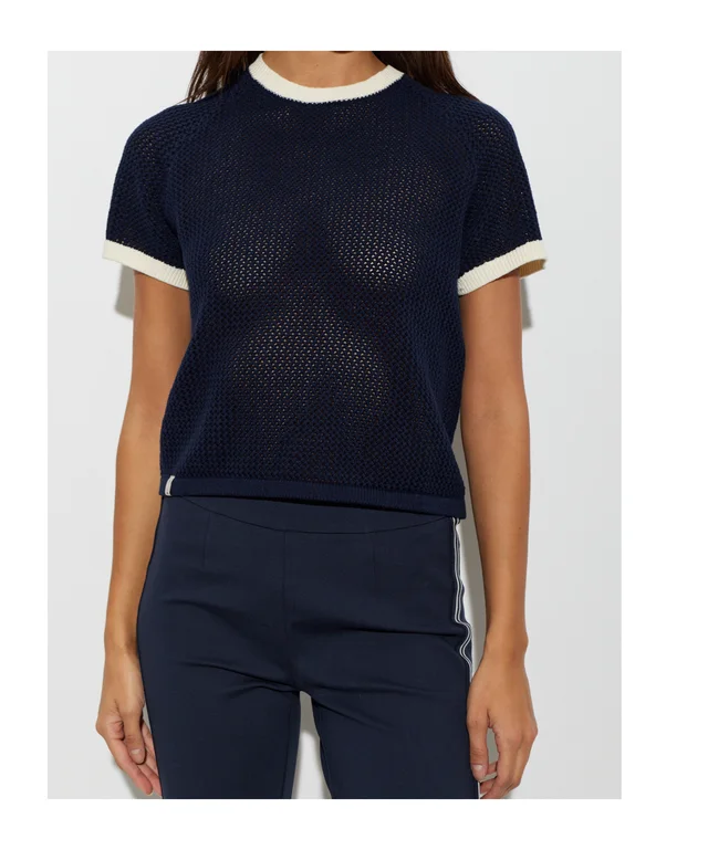 The Upside Fenway Mesh Knit Top, photo 2 of 5 from SENSER