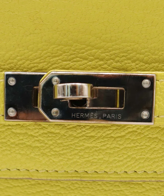 Hermès Kelly Classique To Go Wallet Yellow in Yellow from Luxury Promise, photo 13 of 14