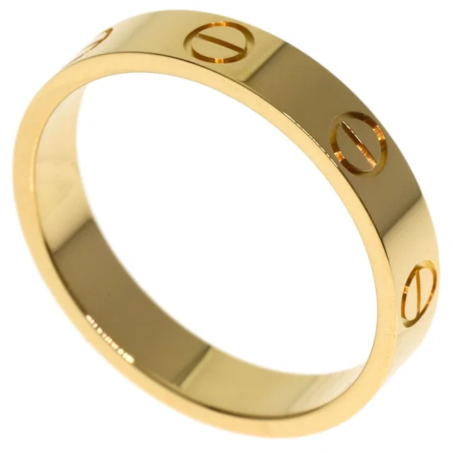 Cartier Mini Love Ring 52 18K Yellow Gold in Yellow from The Reluxe