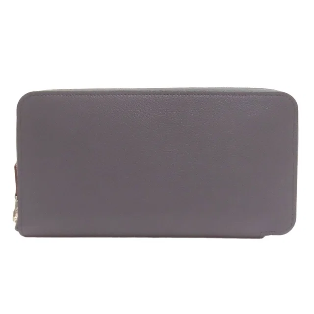 Hermès Azap Silk In Long Silver Wallet Epsom in Silver Epsom leather from The Reluxe
