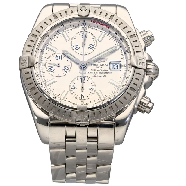Breitling Chronomat Evolution A13356 44mm Stainless Steel Watch from H&T