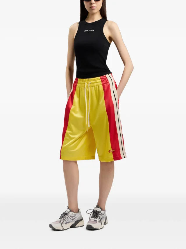 Palm Angels Classic logo tank top in Black, photo 6 of 6 from FARFETCH