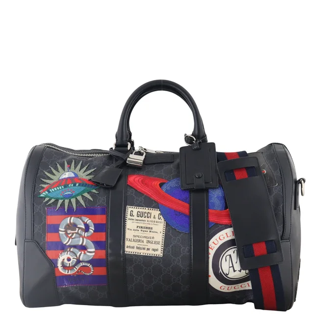 Gucci GG Supreme Duffle Bag NIght Courier in Coated canvas from Luxe.It.Fwd
