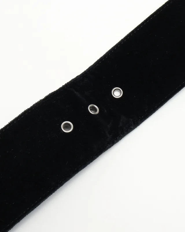 Chanel Velour Belt, Size 80 from A Retro Tale, photo 5 of 7