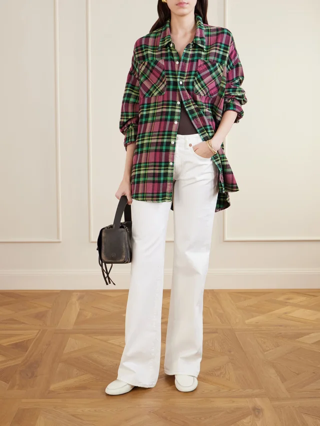 R13 Effie low-rise straight-leg jeans in White, photo 2 of 2 from NET-A-PORTER (Canada)