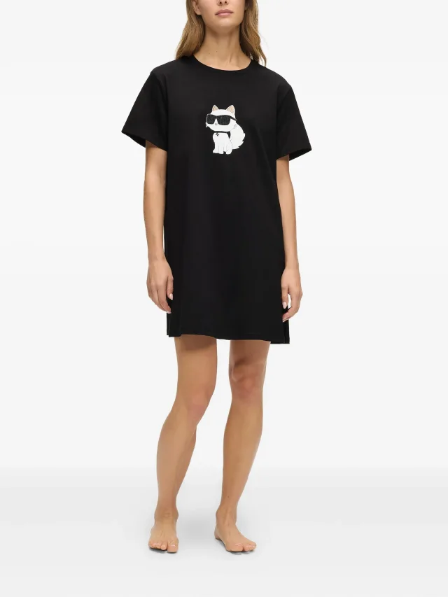 Karl Lagerfeld Ikon pajama dress, photo 2 of 2 from FARFETCH