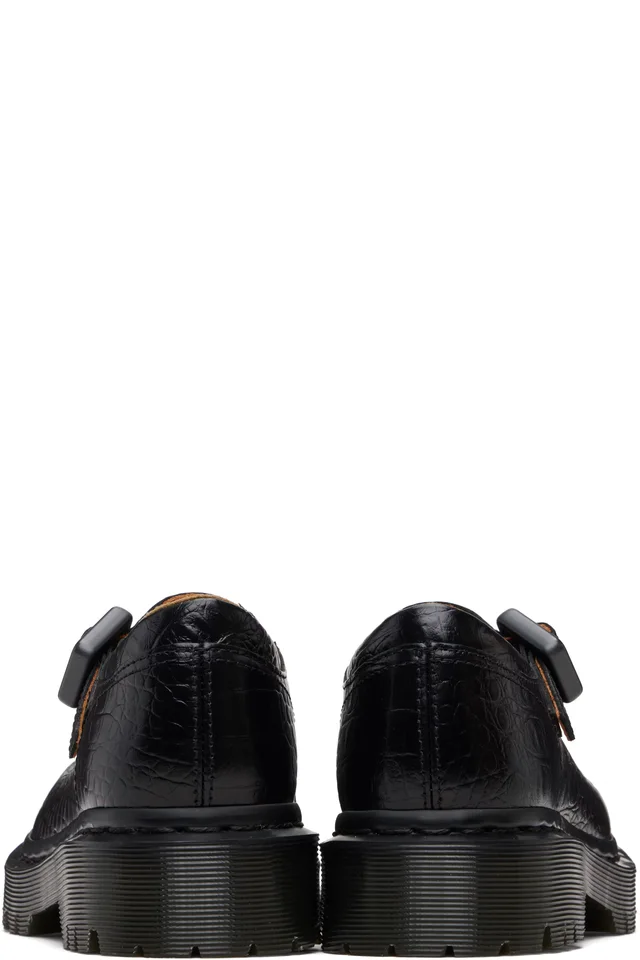 Dr. Martens Black Rejena MJ Loafers, photo 2 of 5 from SSENSE