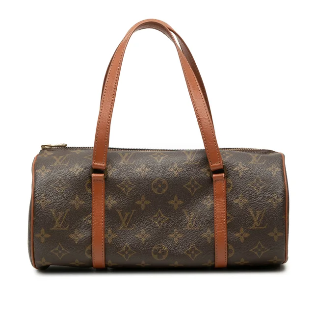 Brown Louis Vuitton Monogram Papillon 30 Handbag in Brown Coated canvas from Designer Revival