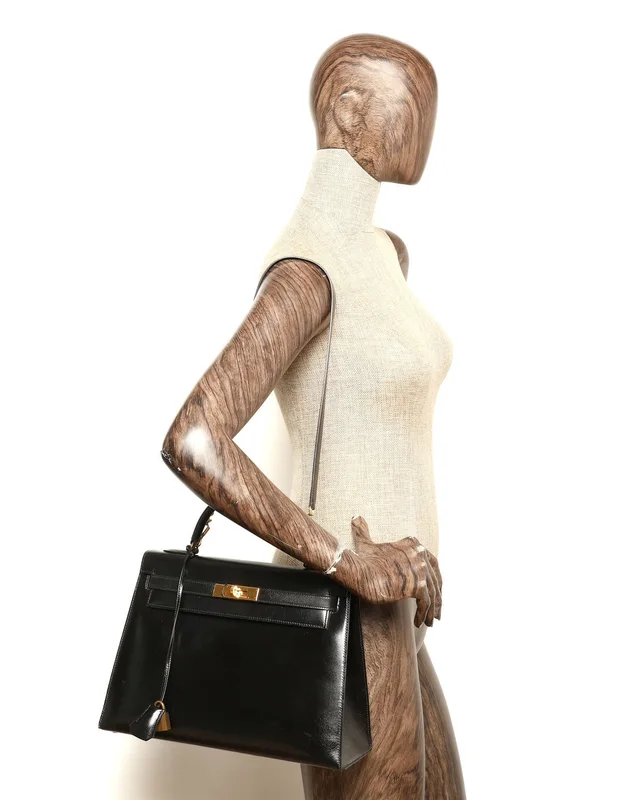 Hermès Kelly Box 32 Sellier Bag in Leather from A Retro Tale, photo 10 of 10