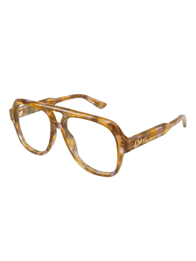 Chloé Eyewear logo-lettering glasses, photo 2 of 2 from FARFETCH