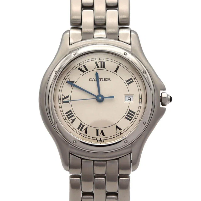 Cartier Panthere Cougar LM Stainless Steel Watch from LuxUness