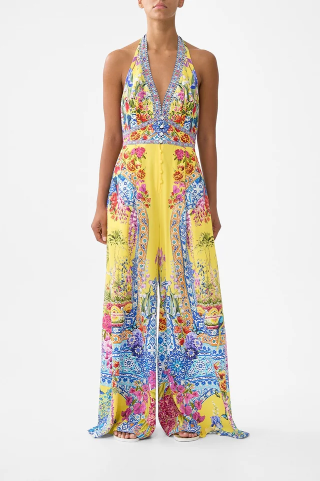 Camilla eBoutique HALTERNECK JUMPSUIT WITH TIE NECK SULTANAHMET SUMMER from CAMILLA, photo 1 of 1