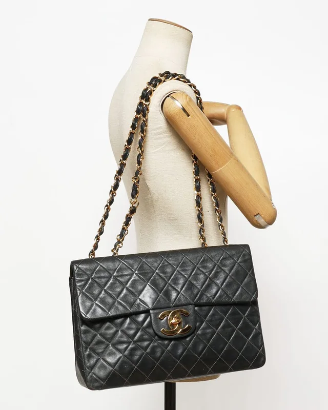 Chanel Classic Maxi Single Flap Bag in Leather from A Retro Tale, photo 8 of 8