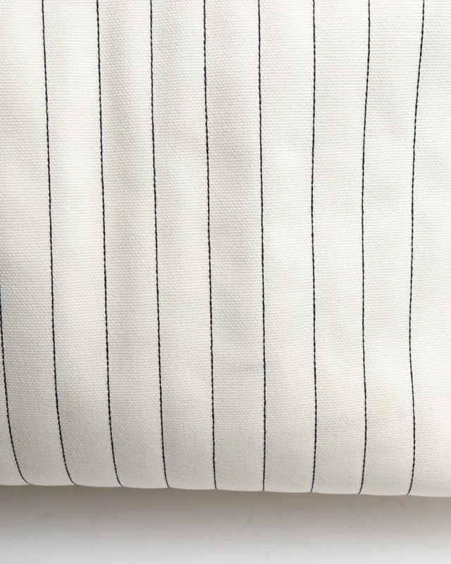 Chanel Striped Deauville MM Tote Bag in Canvas from A Retro Tale, photo 7 of 11