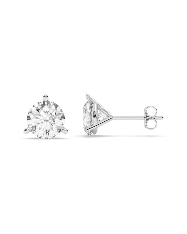 Lab Grown Diamonds 14K 2.00 ct. tw. Lab-Grown Diamond Earrings, image 1 of 1 from Gilt