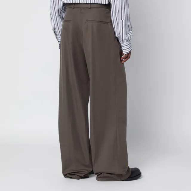 Dries Van Noten Wide-leg casual trousers, photo 2 of 3 from SENSER