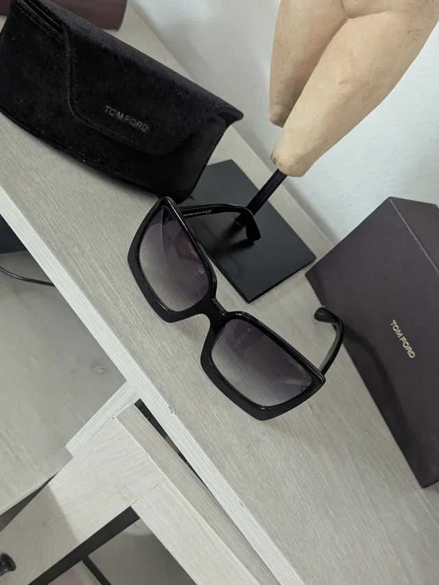 Tom Ford Katrine-02 Ft0617 01b Black Oversized Square Women’s Sunglasses in black from Poshmark