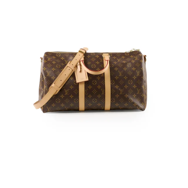 Louis Vuitton Keepall 45 Bandouliere Monogram in Canvas from The Purse Affair