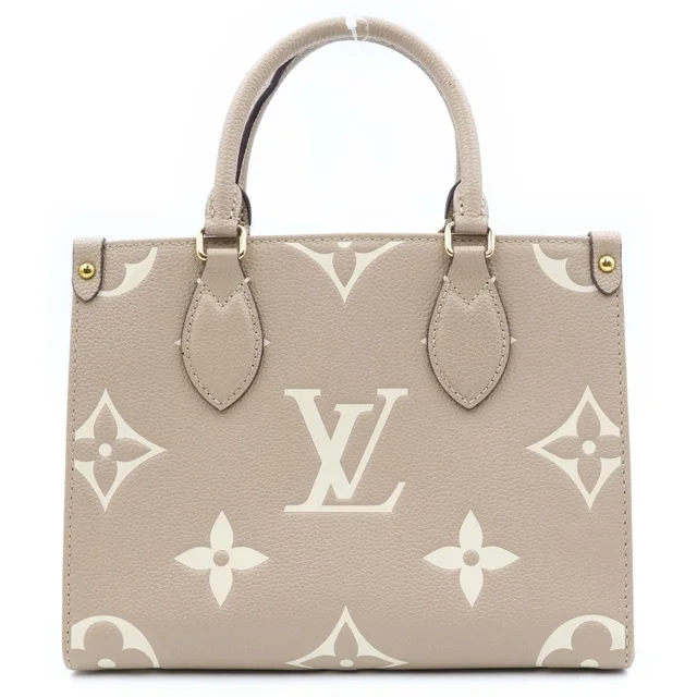 Louis Vuitton On The Go PM Monogram Empreinte Handbag 2-Way Shoulder Leather in Leather from The Reluxe