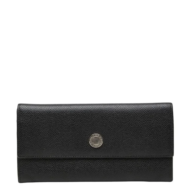 Bvlgari Bi-Fold Wallet, Black Leather, Women's in black Leather from Grailed