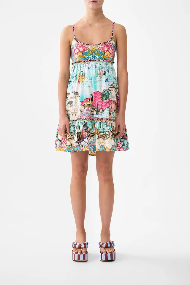 Camilla eBoutique SHORT DRESS WITH JERSEY BODICE MINIATURE MOMENTS from CAMILLA, photo 1 of 1