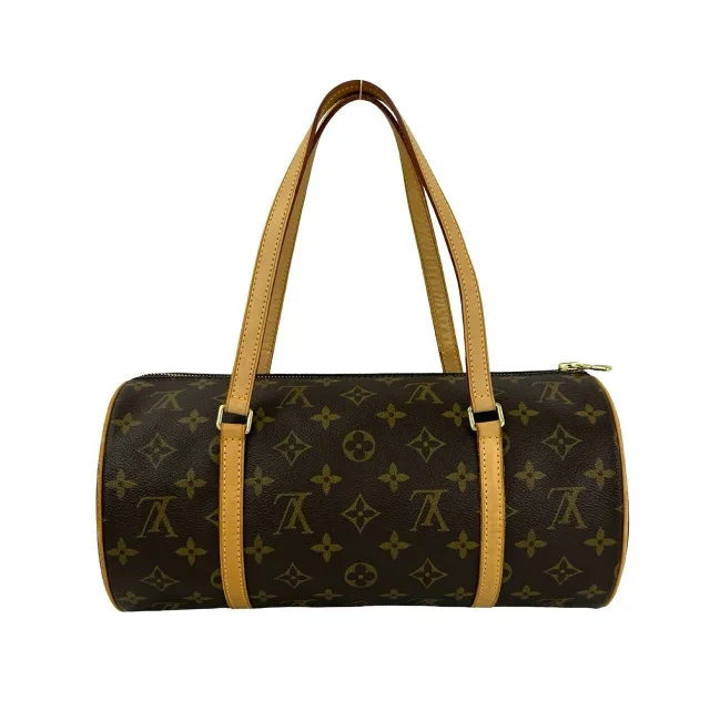 Louis Vuitton Papillon Monogram Handbag in Brown Canvas from LuxUness, photo 3 of 9