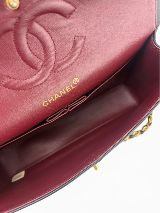 Chanel Vintage Classic Medium Double Flap in Lambskin from Season 2 Consign, photo 13 of 13