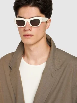 Port Tanger Square Sunglasses in 0% Acetate, photo 3 of 5 from LUISAVIAROMA
