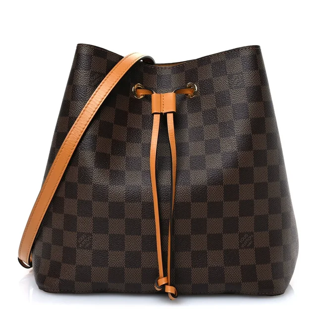 Louis Vuitton Damier Ebene Neonoe MM Coated Canvas Bag - Brown in Brown Coated canvas from H&T