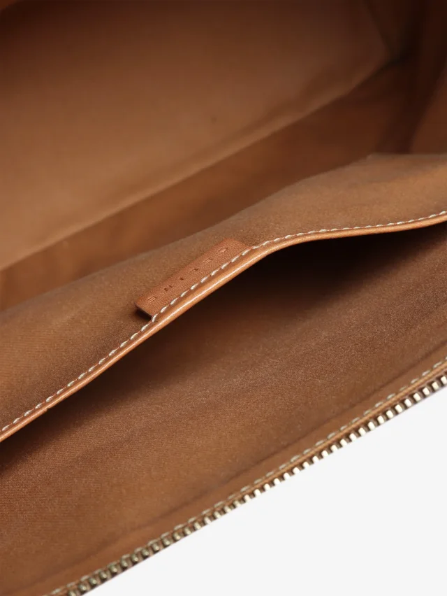 Celine Beige vintage Macadam tote bag in Beige Coated canvas from Sign of the Times, photo 7 of 9
