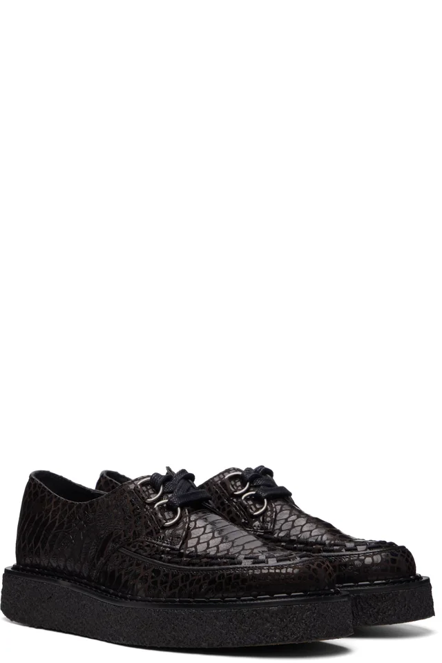 Vivienne Westwood Brown George Cox Edition Hatton Derbys, photo 4 of 5 from SSENSE