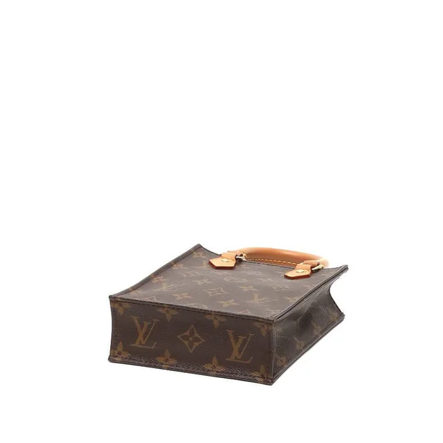 Louis Vuitton Monogram Petit Sac Plat Bag in Coated canvas from A Retro Tale, photo 4 of 9