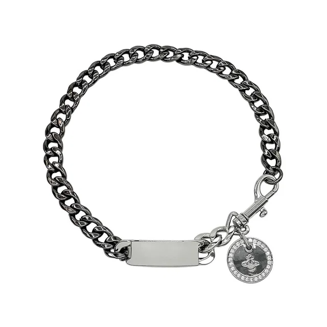 Vivienne Westwood Silver Necklace in black from Poshmark
