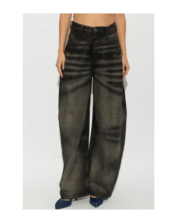 Diesel 1987 D Khelz L32 Wide-Leg Jeans, photo 4 of 5 from SENSER