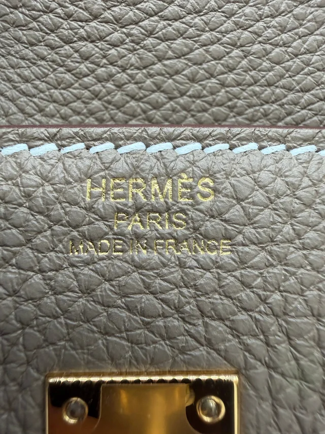 Hermès Birkin 25 Etoupe Togo Gold Hardware in Taupe Togo leather from Luxury Promise, photo 11 of 11